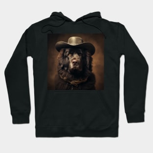 Cowboy Dog - Newfoundland Hoodie